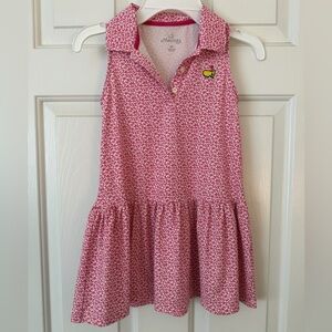 Masters Pink Patterned Sleeveless Dress
